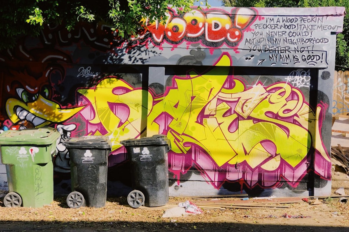 Graffitientfernung – Bild 3